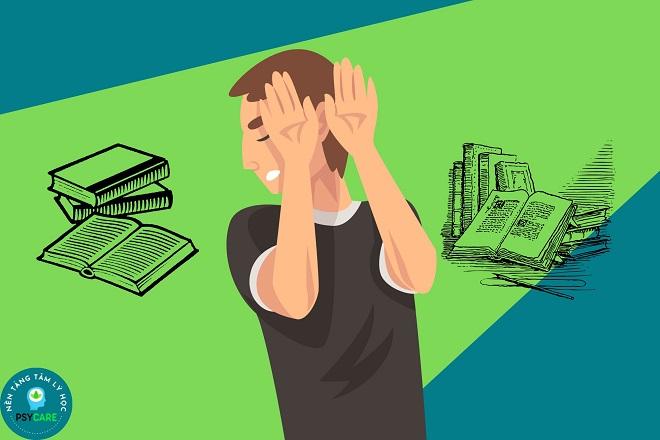 Bibliophobia là gì: Tổng quan về hội chứng sợ sách 3 người mắc chứng bibliophobia tránh né đọc sách
